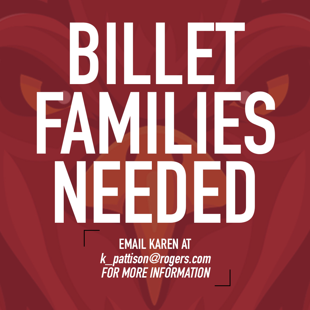 Billet Families Needed!