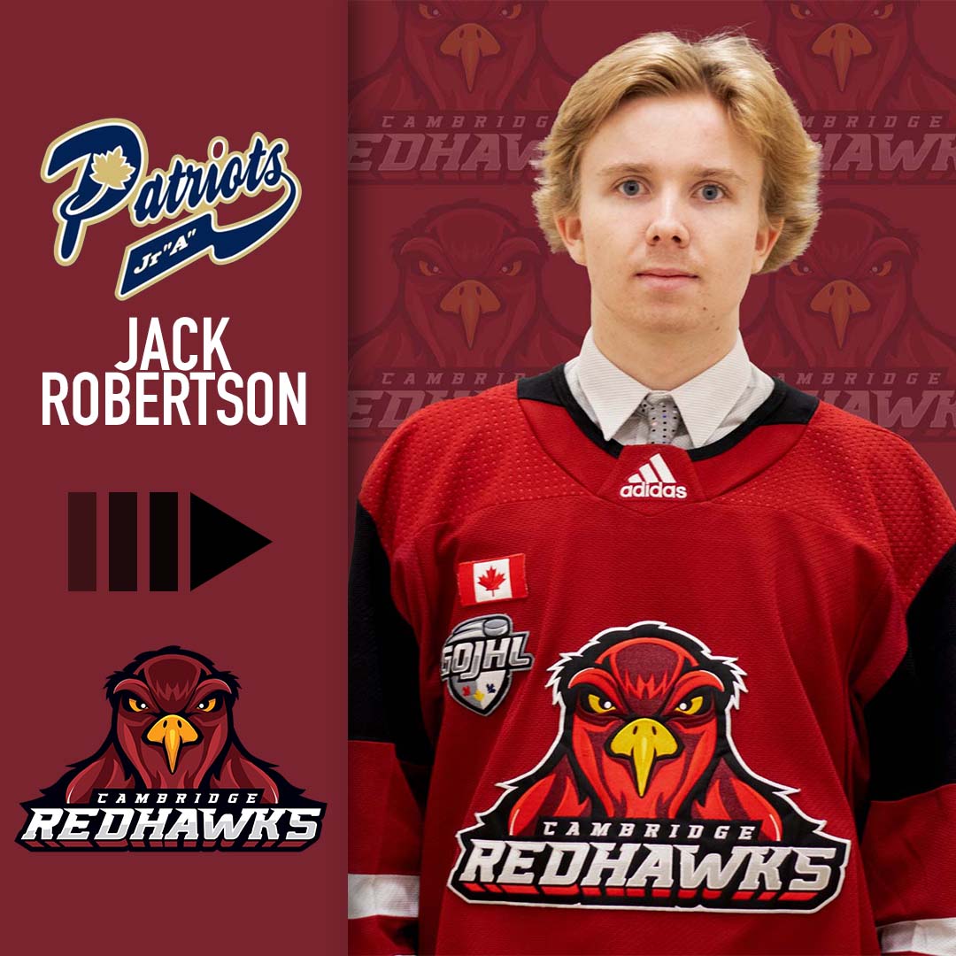 RedHawks sign D Jack Robertson from OJHL